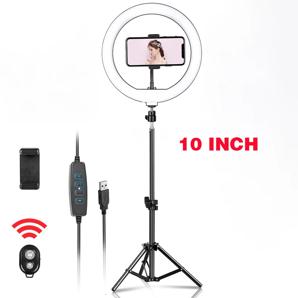 SH 10 inch 26cm Ring Light With