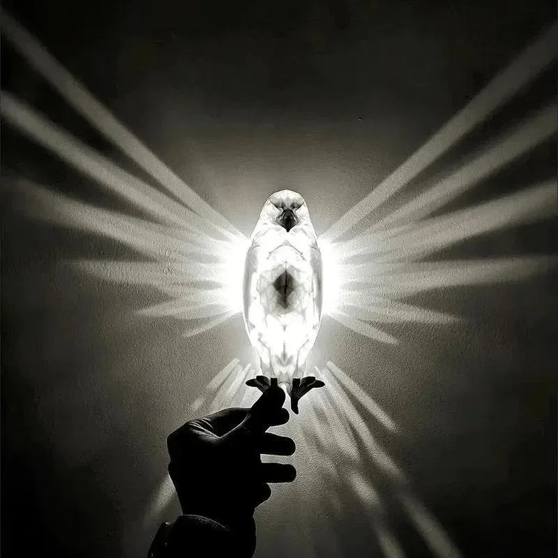 Wall Lamp Owl Eagle Shape Projector Modern