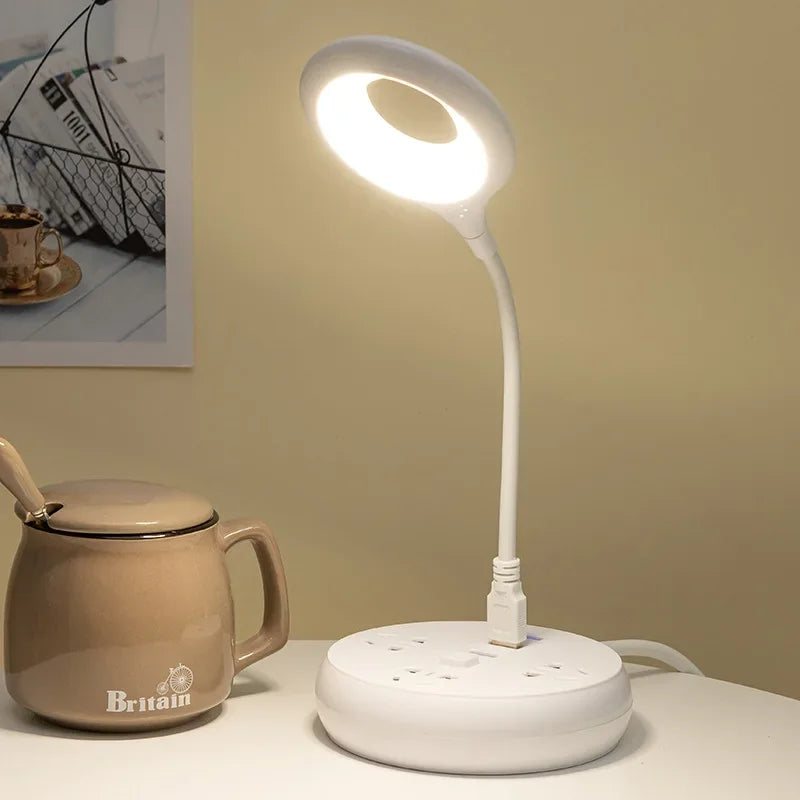 Home Bedroom USB Direct Plug Portable Lamp