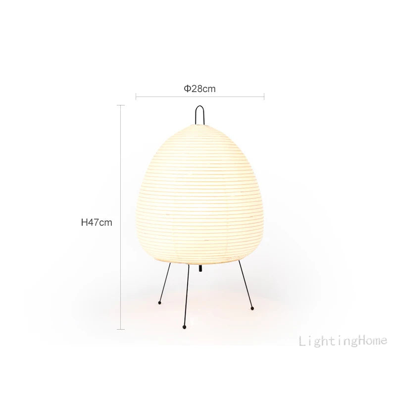 Japanese Design Akari Table Lamp Drop Shipping