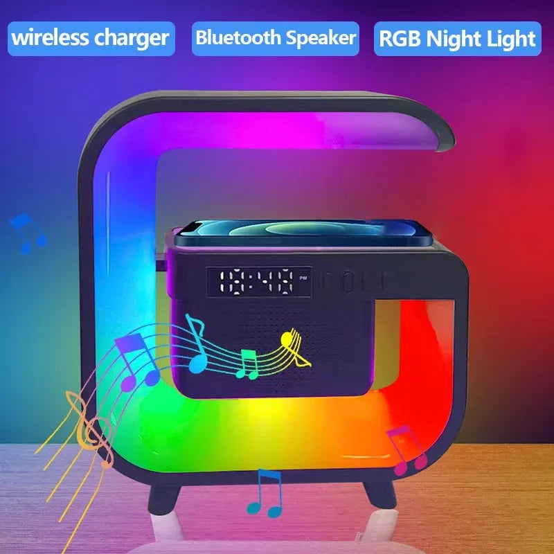 Multifunction Wireless Charger Stand Bluetooth