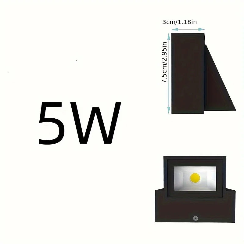 LED Aluminum Waterproof Wall Lamp