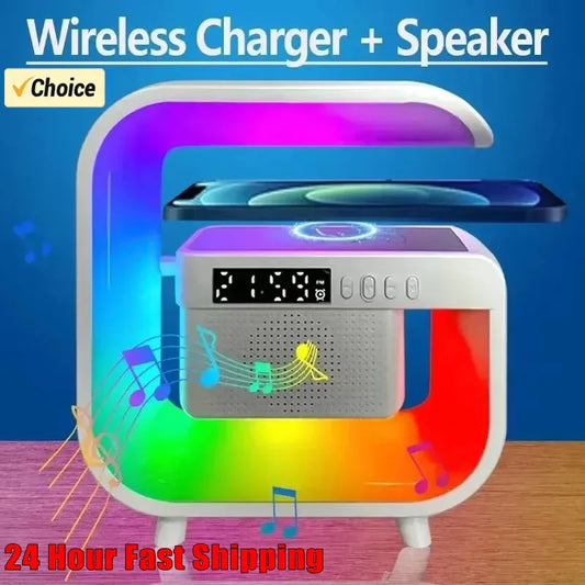 Multifunction Wireless Charger Stand Bluetooth